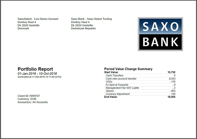 New Pdf Portfolio Reports In Saxotradergo Saxo Group - 